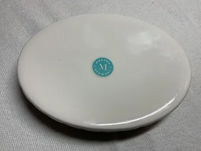 Martha Stewart Soap Dish White Basketweave 4 X 5 1/ 2 Nwt • $10.99