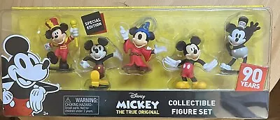 Disney Mickey Mouse The True Original 90 Years Collectible Figure Set NIB • $14.99