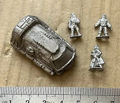 Asgard TTG 1980s 15mm Sci-fi Metal “ Laserburn Partizan Scout Car & Mini’s “ ! • £9.99