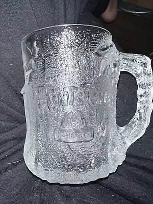 TreeMendous McDonald’s Flintstones Mug Glass 1993 Frosted • $12