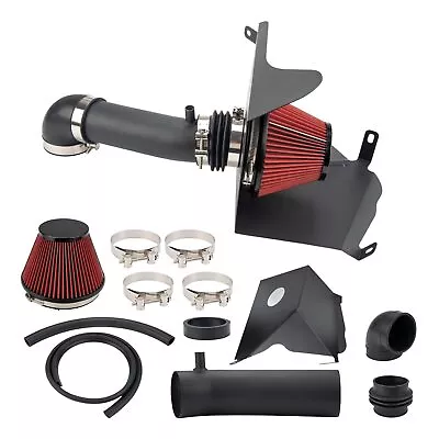 1 Set Cold Air Intake Kit Black Red For 1991-2001 Jeep Cherokee XJ 4.0L New • $70.19