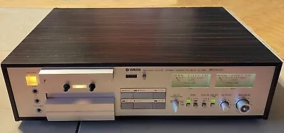 1981 Yamaha K-850 Natural Sound Stereo Cassette Deck - Silver • $125