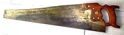 Vintage Rare Disston Canada 6 PPI Xcut 26 Inch Handsaw - Crosscut • $50