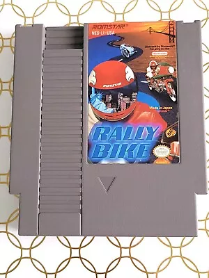 Rally Bike (Nintendo Entertainment System 1990) NES Authentic Cart Only TESTED • $16.26