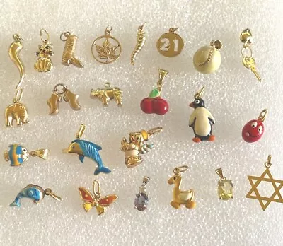 £44 • Buy 9 Ct Gold  Mixed Pendants   New And Used