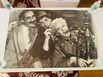 1967 Marx Brothers Movie Poster Black & White Personality Posters New York • $35