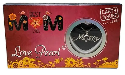 Love Pearl BEST MOM EVER Necklace Kit Simulated Pearl In An Oyster • $10.99