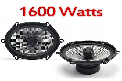 5x7 6X8  Car Audio Speakers High Power Quality Bass Door Shelf Tweeters • £34.99