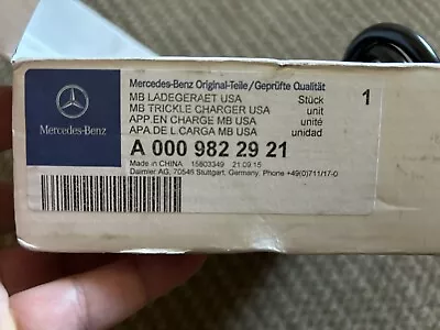 Mercedes Benz Battery Trickle Charger Genuine OEM A0009822921 SL500 • $160