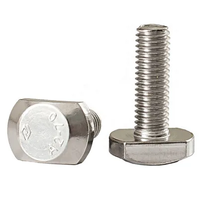 Punch Milling Square Head Screw T- Slot Bolt A2 Stainless Steel M5 M6 M8 M10 M12 • $2.03