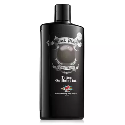 Mom's Black Pearl Outlining Tattoo Ink 12 Oz. - Plus Ten 5 Round 1 Inch... • $53.95