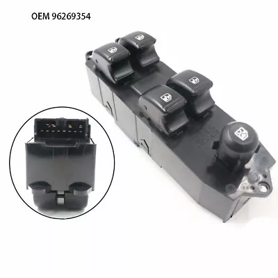 For DAEWOO NUBIRA LHD Left Driver Auto Master Power Door Window Switch 96269354  • $24.29