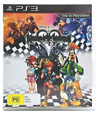 Kingdom Hearts HD 1.5 ReMIX Sony PlayStation 3 PS3 • $10.95