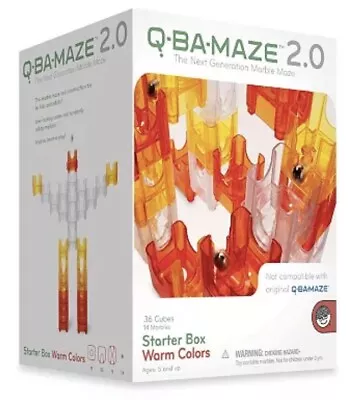 Q-BA-Maze 2.0 Warm Colors Starter Box   • $15