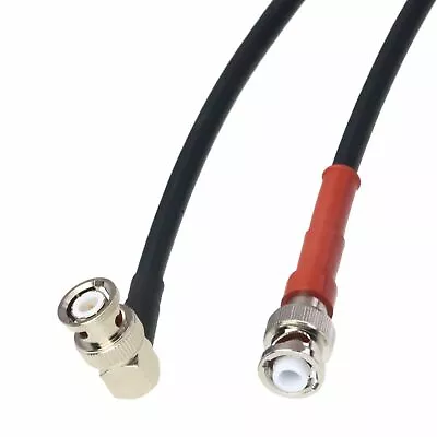 High Voltage Coax BNC.HT MHV Connector To Standard BNC 90° RG59 Test Cable 1~16' • $8.02