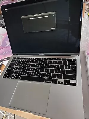 $300 • Buy Apple MacBook Air 13in (256GB SSD, M1, 8GB) Laptop - Silver - MGN93LL/A Parts