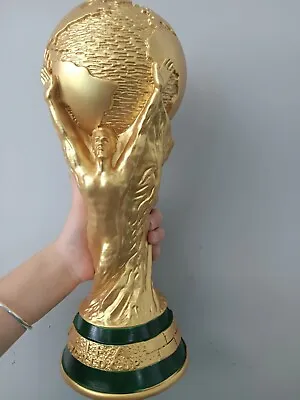 $18.99 • Buy Qatar 2022 New Resin World Cup Soccer Trophy Football Champion Award Fan Cup USA