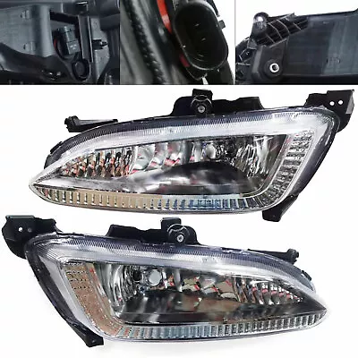$103.55 • Buy Passenger+Driver Side Fog Light Set For Hyundai IX45 Santa Fe Sport 2013 2014-15