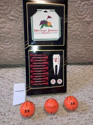 $197.23 • Buy RARE VINTAGE MICHAEL JORDAN GOLF BALLS + DIVOT TOOLS MARKERS TEES & TAG 90s