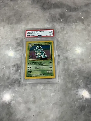 $109.95 • Buy 1999 Pokemon Jungle Nidoqueen Holo 7/64 Psa 9 Mint