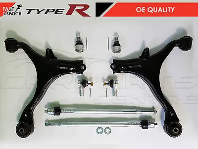 For Honda Civic Ep3 Type R 2.0 Lower Wishbone Control Arms Ball Joint Track Rods • $199.07