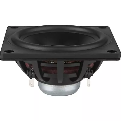 NEW 3.5  Full Range Speaker.3-1/2  Driver.8ohm.Home Audio.array.Neo.Square Frame • $39