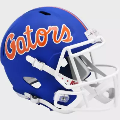 Florida Gators Full Size Speed Replica Football Helmet Matte Blue - NCAA. • $134.99