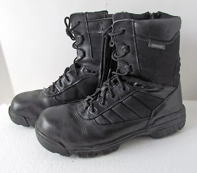 Bates 10.5 D Police Military Tactical 9” Side Zipper Work Boots • $29.99