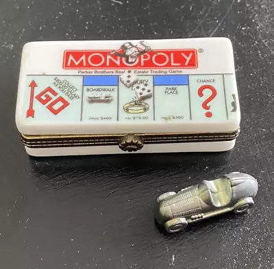 1998 Monopoly Porcelain Hinged Box  Midwest Of Cannon Falls • $45.99