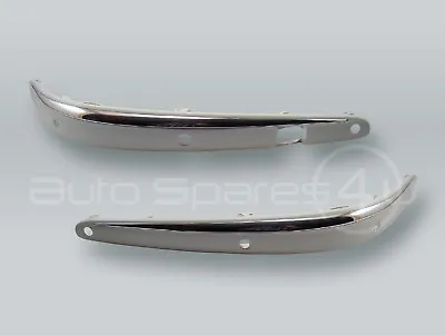 Front Bumper Molding With Parktronic & Chrome PAIR Fits 03-06 MB E-class W211 • $73.90