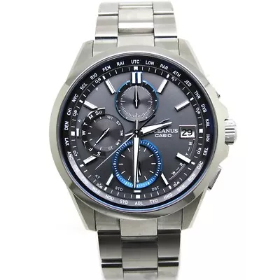 Casio Watch Oceanus Ocw-T2600-1Ajf Solar Radio Used • $432.10