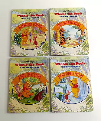 Walt Disney's Winnie The Pooh And His Friends Complete Set Of 4 Board Books 1994 • $24