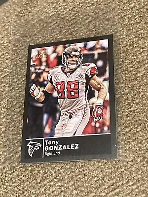 2010 Topps Magic Mini Black #54 Tony Gonzalez SP Falcons HOF • $1.79