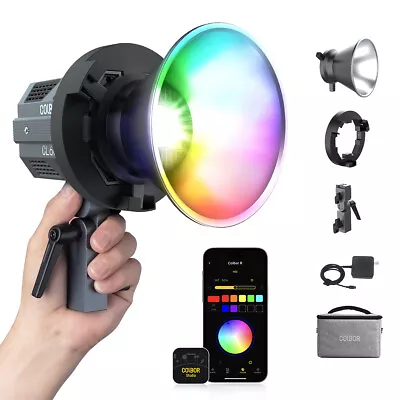 COLBOR CL60R Video Light RGB Continuous Light 2700k-6500K For Photography Studio • $139