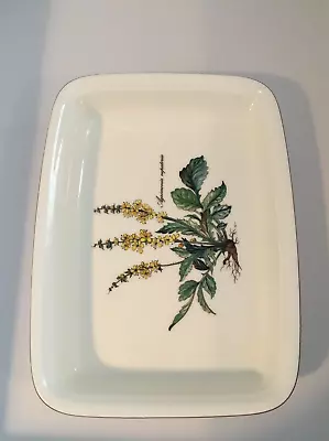 Villeroy And Boch Botanica Agrimonia Eupatoria Vilbofour Baking Dish 10  X 7.5  • $52.95