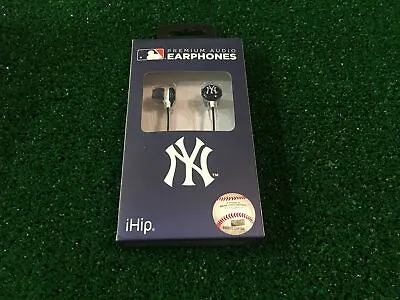 WHSL LOT- 39 Piece Licensed IHip MLB New York Yankees Logo EarBuds - NIB • $37