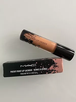 £18.50 • Buy MAC Patent Paint Lip Lacquer Shade 586 Magic Mirror Lipgloss 