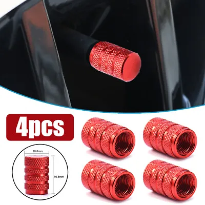 4pcs Universal Car Wheel Tyre Valve Stems Air Dust Covers Screw Caps Accessories • $3.51