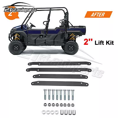 Heavy-Duty 2  Lift  Full Kit Clearance Fit 15-23 Kawasaki Mule PRO DX/DXT/FX/FXT • $48.36