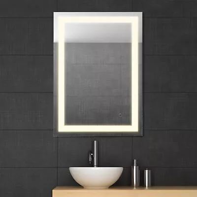 JONATHAN Y Modern Remy Vanity Mirror In Silver • $355.68