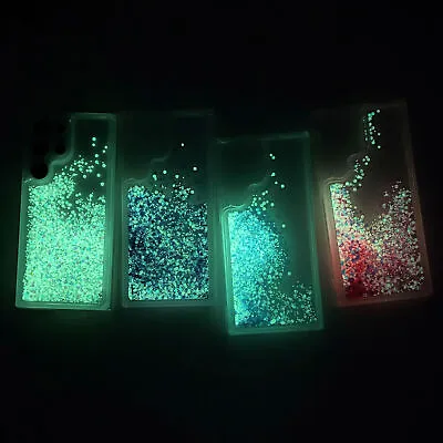 Luminous Quicksand Glitter TPU Case For Oppo Reno 10 8 Pro A78 5G A53S A57 A77 • $15.99
