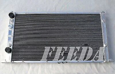 2 ROW Aluminum Radiator Fit For 1995-1997 Volkswagen Golf MK3 & Jetta VR6 • $125