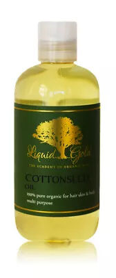 8 Oz PREMIUM COTTON SEED OIL ORGANIC 100% PURE COLD PRESSED WINTERIZED NATURAL • $10.99