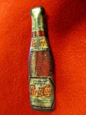 Vintage 1940'S  Pepsi Cola Tin Metal Bottle Opener 4  • $37.61