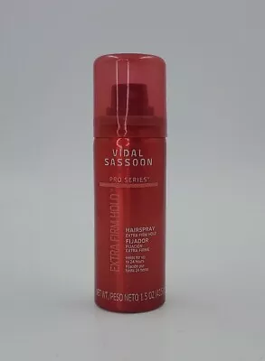 Vidal Sassoon Pro Series Extra Firm Hold Level 4 HairSpray 1.5oz Travel Size HTF • $10.09