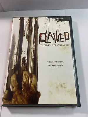 Clawed: The Legend Of Sasquatch - Jack Conley Miles O'keefe- Used Dvd Movie Disc • $2.95