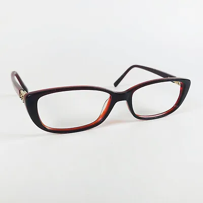 £35 • Buy KAREN MILLEN Eyeglasses TWO-TONE RED RECTANGLE Glasses Frame MOD: KM53