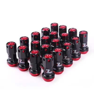 16+4 Pcs Red Composite R40 Iconix Lock Anti Theft Wheel Lug Nuts M12x1.25 • $58.95