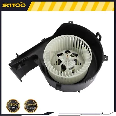 A/C Heater Blower Motor W/Fan Cage For 2003 04 05 06 07 08-2011 Saab 9-3 Front • $44.06