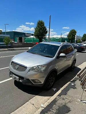 $8500 • Buy 2012 Ssangyong Korando Rego And Rwc D20T Turbo Diesel Serviced Drives Solid
